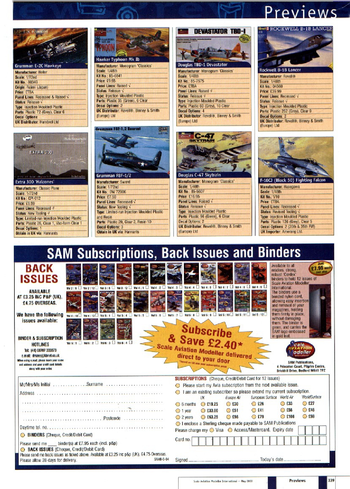 Scale Aviation Modeller International 2000-05